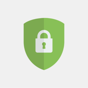 Symbol kłódki SSL chroniącej dane i domeny internetowe