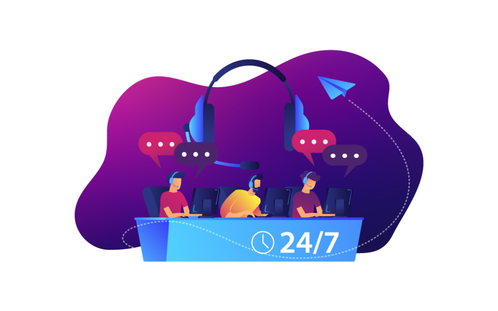 Kontakt z klientem i chatbot w sklepie internetowym